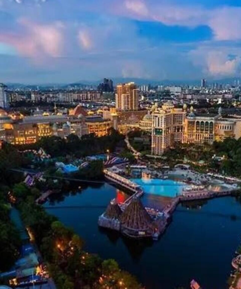 malaysia-sunway-resort-city-skyline